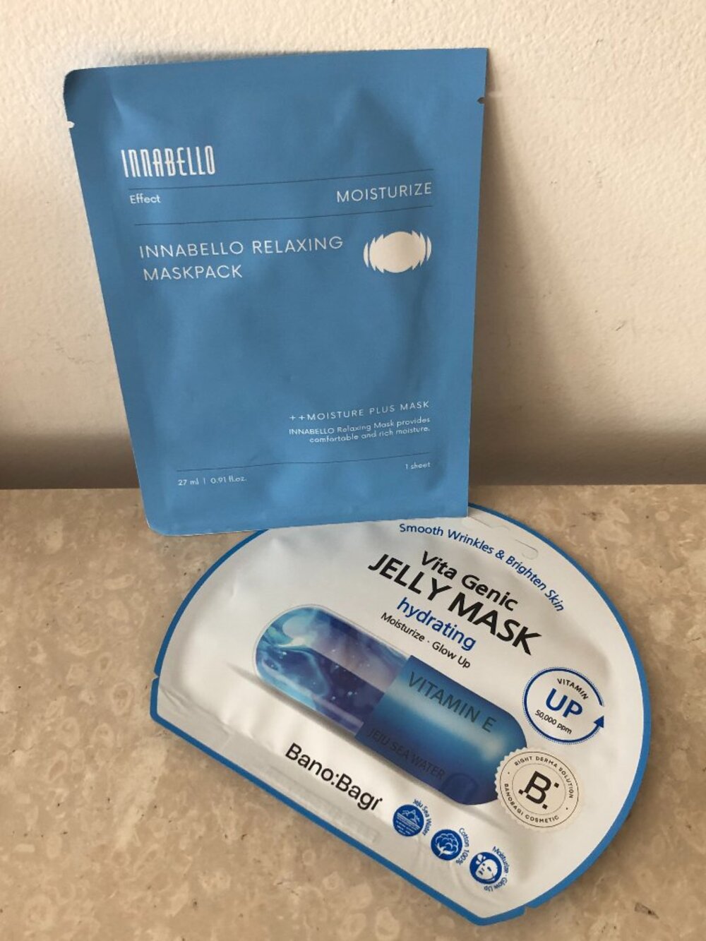 BRAND NEW Korean Hydrating Jelly Innabello Relaxing Spa Face Masks Facial